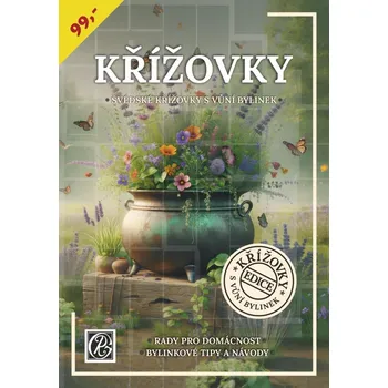 Kniha Křížovky s vůní bylinek