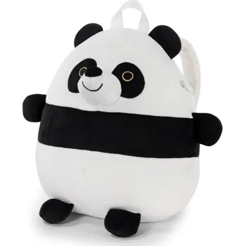 Školní batoh Cozy Noxxiez plyšový batoh 2v1 - Panda