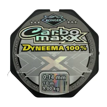 Pletená šňůra - KONGER Carbo Maxx Dyneema 0,14mm 10m 9kg