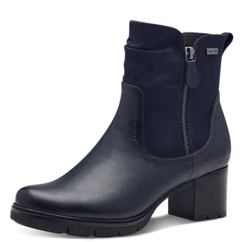 Dámská obuv DÁMSKÉ KOTNÍKOVÉ BOTY JANA 8-25362-43 805 MODRÁ Barva: MODRÁ, Velikost: 42