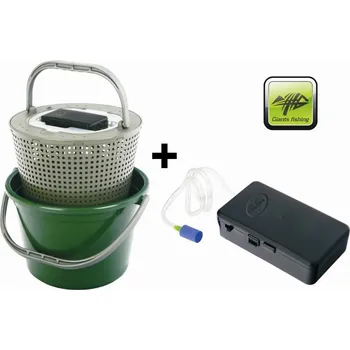 Řízkovnice s víkem Giants Fishing 13L + vzduchování