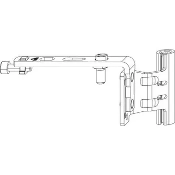 Příslušenství k oknu ROTO Křídlový závěs rohový T 12/18-9 levý