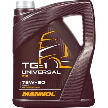 Převodový olej Mannol TG-1 Universal 75W-80 GL-4 8111 - 5l (Syntetický převodový olej pro manuální převodovky s vysokým zatížením)