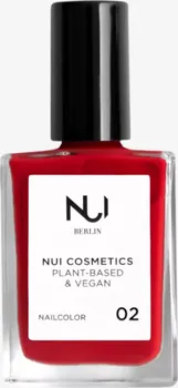 Lak na nehty Nui Cosmetics Přírodní lak na nehty 14 ml 02 Red