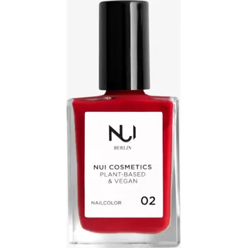 Lak na nehty Nui Cosmetics Přírodní lak na nehty 14 ml 02 Red