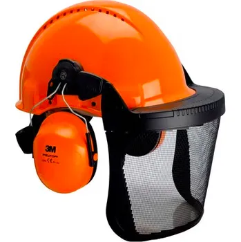 Pracovní přilba G3000NOR31V5C lesnický set komplet