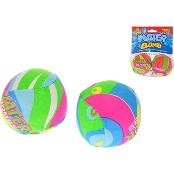 Hra na zahradu Vodní bomba neon 7cm 2ks v síťce