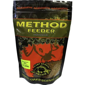 Návnadová surovina Carp Servis Václavík Method Feeder Groundbait 600 g Příchuť: Vanilka