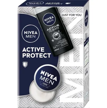 Kosmetická sada Nivea Men Box Active Protect 2024 dárková sada pro muže 2 ks