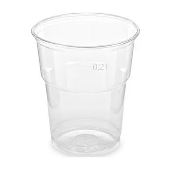 Jednorázové nádobí Kelímek z PET 0,2 l (Ø 78 mm)