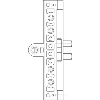 Příslušenství k oknu OTLAV Šablona k závěsu 20 mm