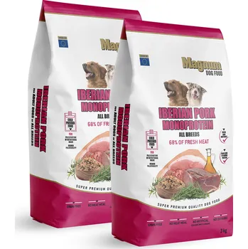 Krmivo pro psa Magnum dog food Magnum Iberian Pork & Monoprotein All Breed 2x3kg