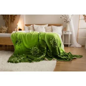 deka České povlečení PAMPELIŠKA ZELENÁ 150x200cm