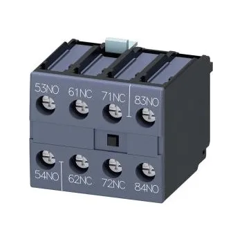 SiemensPomocný kontakt 2NC plus 2NO4, řada: 3RH1921 Zaklapávací 10 A 17 V DC, rozsah: SIRIUS