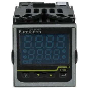 Termostat PID regulátor teploty, řada: Piccolo P116, 0 → plus 1820 °C (termočlánek typu B), -200 → plus 1300 °C