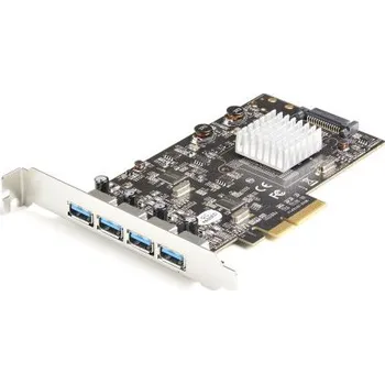 USB hub Karta USB, počet portů USB: 4, standard: USB 3.2, typ USB: USB A, typ sběrnice: USB 3.2