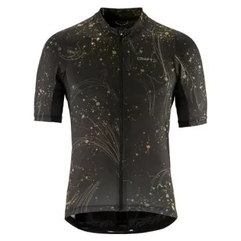 Cyklistické oblečení Cyklodres CRAFT ADV Endur Graphic černá L