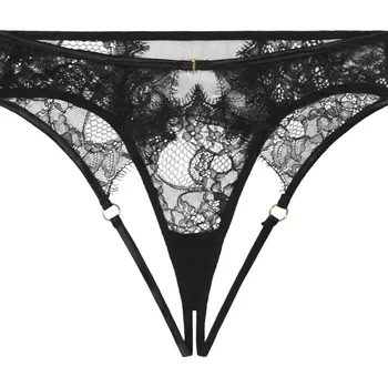 Dámská erotická souprava LINDA - OTEVŘENÉ KALHOTKY BLACKROSE S