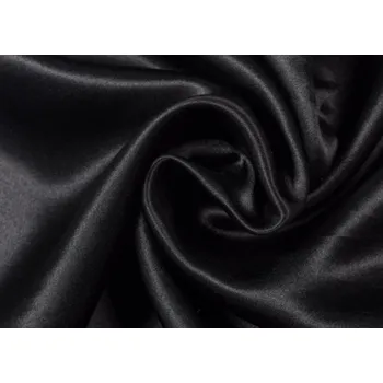 Povlak na dekorativní polštářek Hedvábný povlak 100% morušové hedvábí, rozměr 42x24x12, barva černá