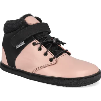 Dívčí zimní obuv Barefoot zimní boty Pegres - BF40 0.1 růžové Velikost: 33