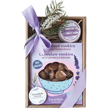 Dárkový potravinový koš BIO Levandule Chodouňská - BIO Levandule Chodouňská Pohlazení a poděkování s Levandulí Chodouňskou