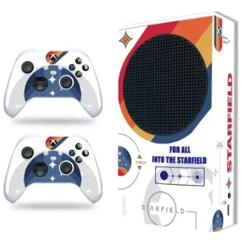 Herní konzole Starfield polep konzole XBOX Series S V1