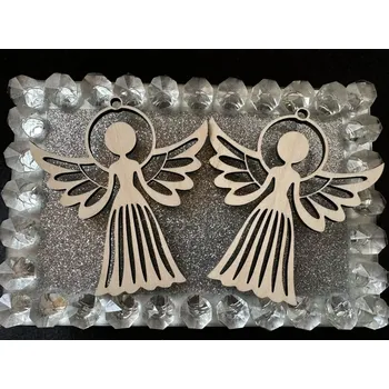 Dřevěný andělíček