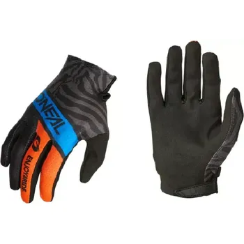 Moto rukavice a Dětské motokrosové / MTB rukavice ONEAL MATRIX SHOCKER V.25 barva modrá/oranžová/černá velikost XS