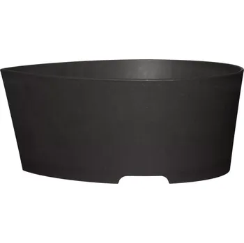 Šampon Umyvadlová mísa do sauny Rento Pisara - 8.5L, antracit, 28.9x35.4x15cm, biokompozitní materiál (176861)