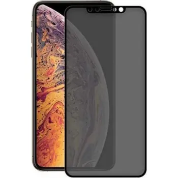 Devia Real Series 3D tvrzené sklo pro ochranu soukromí na celé obrazovce iPhone XS Max (6.5) černé