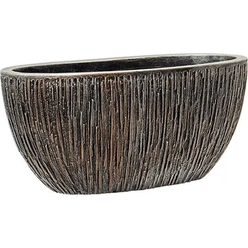 Konferenční stolek Lite Universe Waterfall Ovál Bronze 45x20x20cm - Do interiéru