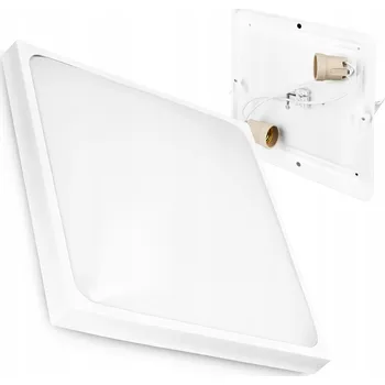 Čtvercová Stropní Svítidlo Ecolight 29,5 x 7 cm bílá