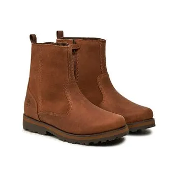 Dámské kozačky Polokozačky Timberland Courma Kid Warm Linedboot TB1A28N53581 Hnědá 37