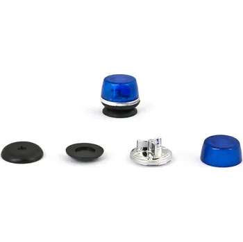 autíčko Maják Tesla VMM 012/024 − modrý − SESTAVENÝ − CAL 1:43