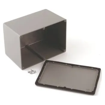 Rozvaděč Skříň, řada: 481 IP68 barva Šedá Odlévaný hliník 165 x 127 x 77mm