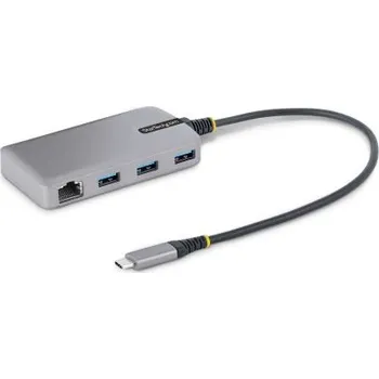 USB hub Rozbočovač USB-C 5G3AGBB-USB-C-HUB, standard: USB 3.0 RJ45, počet portů USB: 3 Sběrnice USB, typ USB: USB A, USB B, USB