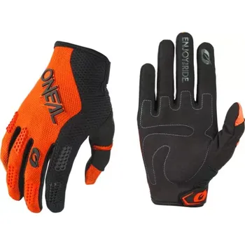 Moto rukavice a Dětské motokrosové/MTB rukavice ONEAL ELEMENT černá/oranžová velikost M