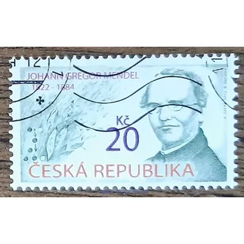 Sběratelství ČR 716 raz., Osobnosti - Johann Gregor Mendel, r. 2012