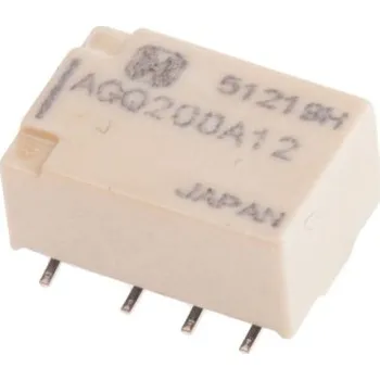 Relé Signálové relé DPDT Povrchová montáž 1 A 12V dc FTR-B4