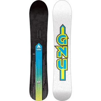 Snowboard Snowboard GNU Antigravity Black Blue 156 cm