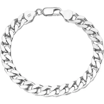 Náramek Majya Stříbrný náramek LUCAS 22 cm | šířka 7 mm Ag/; ≤18,74 g 11236