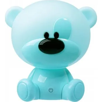 Stojací lampa Dětská noční lampa LED Medvídek Polux, 2,5W - modrá