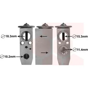 Ventil klimatizace Expanzní ventil, klimatizace AGB 2751KZ-1