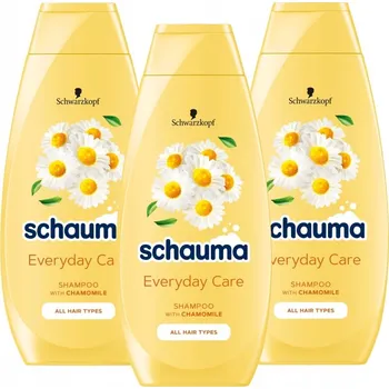 Šampon Schauma Everyday Care Heřmánek 3 x 400 ml šampony na vlasy