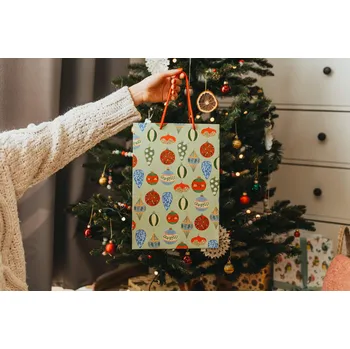 Dárková taška ePiPí Dárková taška velká - Vánoční ozdoby