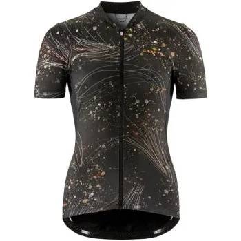 Cyklistické oblečení W Cyklodres CRAFT ADV Endur Graphic černá M