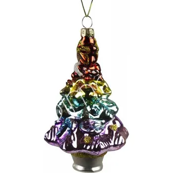 Vánoční ozdoba Vánoční ozdoba - Stromeček duhový