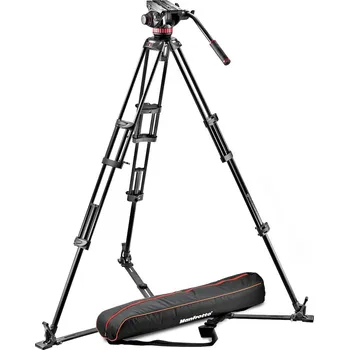 Stativ Manfrotto MVH502A,546GB-1 502 fluid video head & 546GB alu twin leg tripod