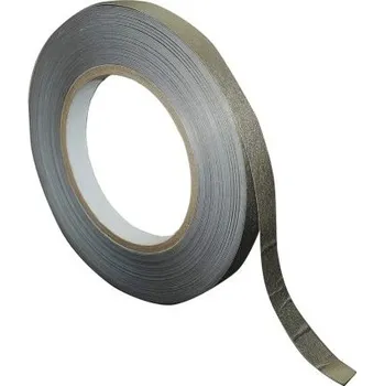 Lepicí páska Jednostranná látková páska, Stříbrná, délka: 33m x 19mm x 0.04mm HB 340 Hi-Bond