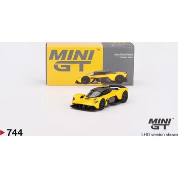 autíčko ASTON MARTIN VALKYRIE 2023 - žlutá -1:64 - Mini GT
